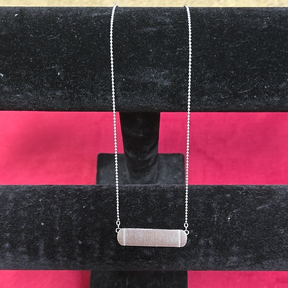 Elegant Silver Necklace By KEEP Collective